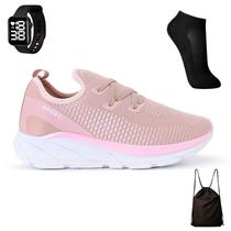 Tenis Meia Feminino Esportivo Treino Academia Light Sport + Meia Tenis Meia Feminino Esportivo Treino Academia Light Sport + Meia