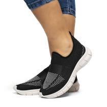 Tênis Meia Feminino Pórtice Caminhada Academia Slip On Confortável Leve E Macio Tênis Meia Feminino Pórtice Caminhada Academia Slip On Confortável Leve E Macio