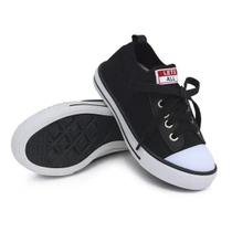 Tenis meia infantil Lets All Preto
