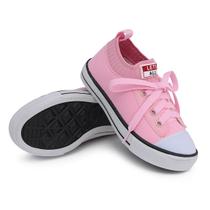 Tenis meia infantil Lets All Rosa
