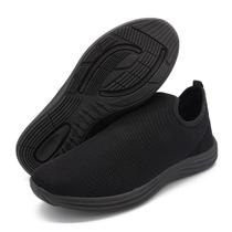 Tenis Meia Masculino Casual Para Idoso Confortável Palmilha Gel Pu Caminhada Academia Passeios