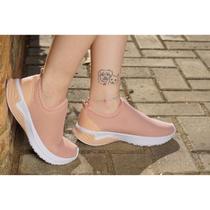 Tênis Meia On Step Academia Slip-On sem Cadarço