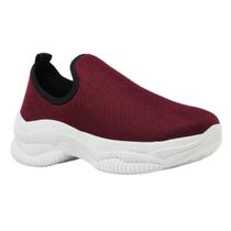 Tênis Meia Slip On Casual Calce Fácil Ortopédico Ajuste Perfeito