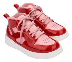 Tênis Melissa Player Sneaker - Branco/Vermelho