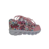 Tênis Menina Infantil 6 Led Lol Tênis Menina Infantil 6 Led Lol