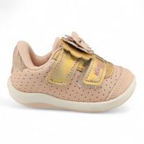 Tenis Menina Infantil Bebe Kidy tiras autocolantes Laco Glitter Conforto