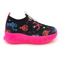 Tênis Menina Infantil LED Confortável Novopé + Brinquedo Tênis Menina Infantil LED Confortável Novopé + Brinquedo