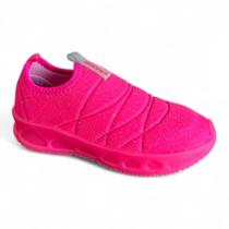 Tênis Menina Infantil LED Preto e Rosa Confortável Novopé Tênis Menina Infantil LED Preto e Rosa Confortável Novopé