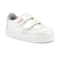 Tênis Menina Infantil tiras autocolantes Glitter Confortável Novopé