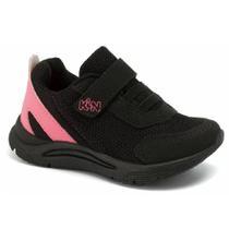 Tênis Menina Klin New Sport Mini Preto/Rosa 199128 Tamanho:27Cor:PretoGênero:Feminino Tênis Menina Klin New Sport Mini Preto/Rosa 199128 Tamanho:27Cor:PretoGênero:Feminino