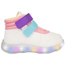 Tênis Menina Led Pampili Liz Luz 682.016 Tênis Menina Led Pampili Liz Luz 682.016
