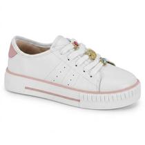 Tênis Menina Molekinha Casual Plataforma -