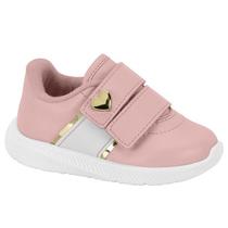 Tenis Menina Molekinha Coracao Napa Casual Conforto 2723.116 Tenis Menina Molekinha Coracao Napa Casual Conforto 2723.116