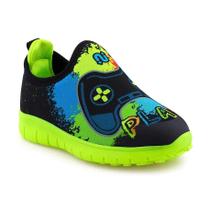 Tênis Menino Infantil Calce Fácil Game Confortável Novopé Tênis Menino Infantil Calce Fácil Game Confortável Novopé