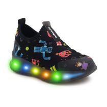 Tênis Menino Infantil LED Confortável Novopé + Brinquedo Tênis Menino Infantil LED Confortável Novopé + Brinquedo