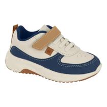 Tênis Menino Molekinho Masculino Sport Branco Off Marinho