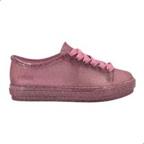 Tênis Mini Melissa Hip Dneaker Rosa Glitter