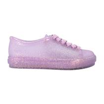 Tênis Mini Melissa Hip Sneaker Infantil Lilás Glitter