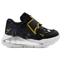 Tênis Mini Pé Led Calce Fácil Super Confortável com tiras autocolantes Personagem 2410 (65657)