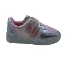 Tênis Mini Sua Cia Sneakers Rosa Perolizado 52031 Tênis Mini Sua Cia Sneakers Rosa Perolizado 52031