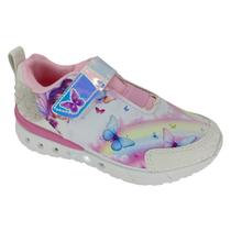 Tênis Minipé Borboleta Led MP2539C - Juvenil