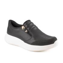 Tenis Mississipi Mf603 Evafit Ziper Calce Fácil Slip On Leve