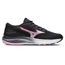 Tênis Mizuno Action 3 - Feminino - Preto-Rosa