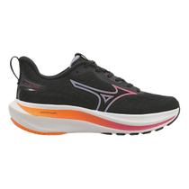 Tênis Mizuno Base Ride - Feminino - Preto-Laranja Tênis Mizuno Base Ride - Feminino - Preto-Laranja
