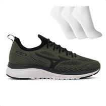 Tênis Mizuno Cool Ride Masculino + 3 Pares de Meias