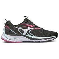 Tênis Mizuno Dynasty 4 - Feminino - Preto-Rosa