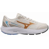 Tênis Mizuno Hawk 6 - Feminino - 36 - Bege Azul Tênis Mizuno Hawk 6 - Feminino - 36 - Bege Azul