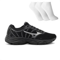 Tênis Mizuno Jet 6 Feminino + 3 Pares de Meias