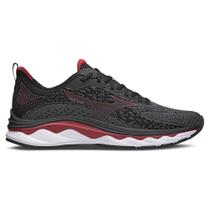 Tênis Mizuno Wave Fujin - Preto e vermelho