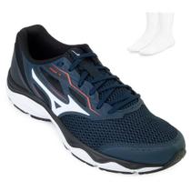 Tênis Mizuno Wave Hawk 4 e Meia MZ23