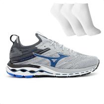 Tênis Mizuno Wave Legend 2 Masculino + 3 Pares de Meias