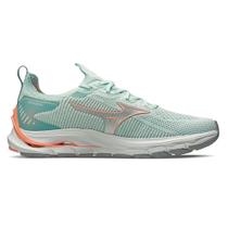 Tênis Mizuno Wave Mirai 5 - Feminino - Verde-Claro