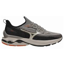 Tênis Mizuno Wave Mirai 8 Masculino - Cinza-Preto 44 Tênis Mizuno Wave Mirai 8 Masculino - Cinza-Preto 44