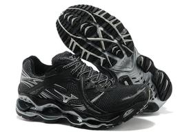 Tênis Mizuno Wave Prophecy 1 Preto e Cinza