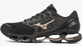 Tenis Mizuno Wave Prophecy 9 Preto e Bege