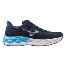 Tênis Mizuno Wave Sky 8 - Masculino - Marinho-Branco