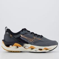 Tênis Mizuno Wave Stratos 3 Cinza