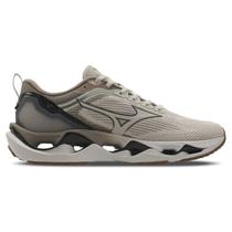 Tênis Mizuno Wave Stratos 3 - Masculino - Bege Tênis Mizuno Wave Stratos 3 - Masculino - Bege