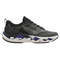 Tênis Mizuno Wave Stratos 3 - Masculino - Cinza-Azul