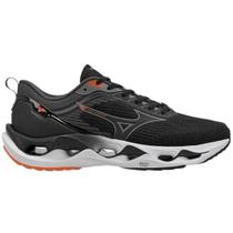 Tenis mizuno wave stratos 3 preto/laranja 39 Tenis mizuno wave stratos 3 preto/laranja 39