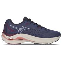 Tênis Mizuno Wave Vitality 6 - Feminino - Azul Escuro-Rose