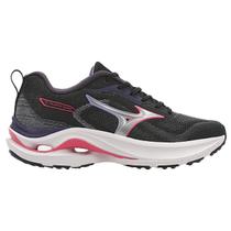 Tênis Mizuno Wave Vitality 7 Feminino - Preto-Rosa Tênis Mizuno Wave Vitality 7 Feminino - Preto-Rosa
