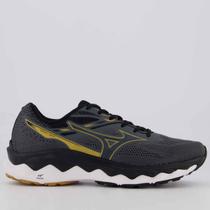 Tênis Mizuno Wave Way 5 Cinza Escuro Tênis Mizuno Wave Way 5 Cinza Escuro