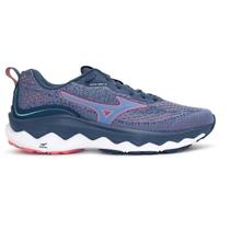 Tênis Mizuno Way 3 - Feminino - Azul-Cinza