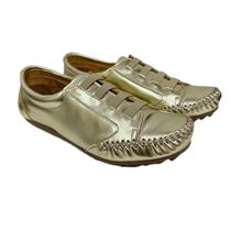 Tênis Mocassim Casual Confort Ouro Light Moda Blogueira Casual