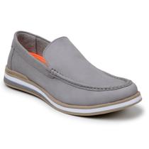 Tênis Mocassim Masculino Casual Em Couro Legítimo Slip On